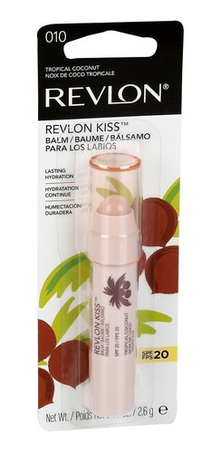 Revlon Kiss Balm Balsamo Hidratante Labios Coconut Spf20