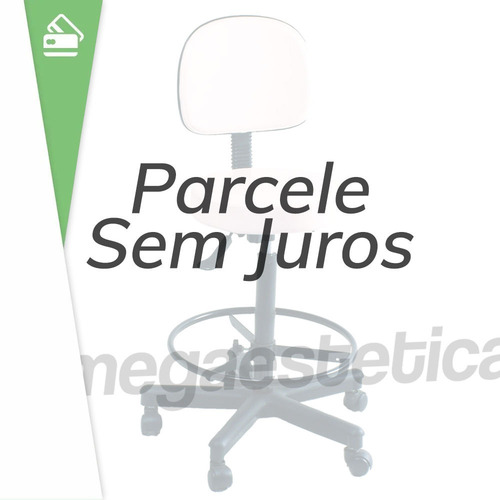 Imagem 5 de 5 de Cadeira Mocho (gás) Parapé Luxo Impermeável - Saúde Estética