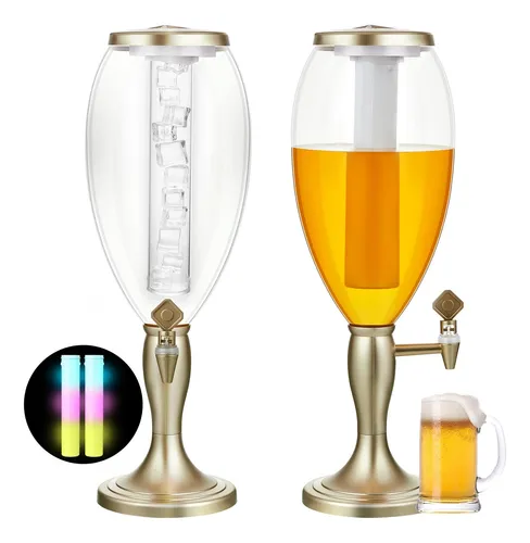 comprar Paquete De 2 Dispensadores De Cerveza 5l Con Hielo Para Fies