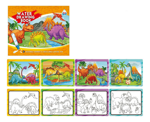 Libro De Pintura Infantil B Libro Para Colorear Con Pintura