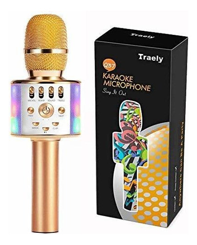 Traely Toys Para Niñas De 5 A 12 Años, Micrófono De Karaoke
