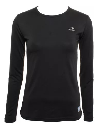 Imagen 1 de 4 de Topper Remera Termica Ml Training Mujer Lefran