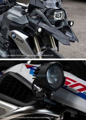 Soporte Bases Luces Auxiliares Bmw R1200gs R1250gs