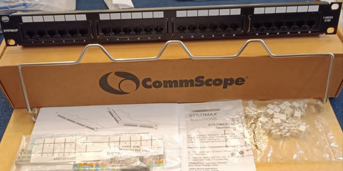 Systimax Commscope Patch Panel Cat 6a 24 Puertos