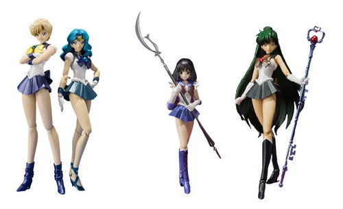 Sailor Uranus Neptune Pluto Saturn Sh Figuarts Jp