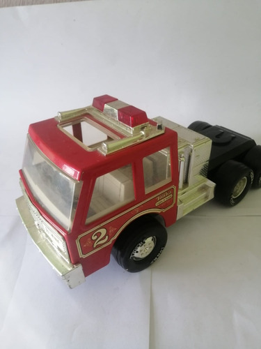 Tonka Fire Truck Camión Lámina Bombero Vintage 90 Cm Car Toy