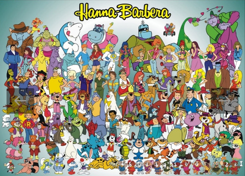 Hanna Barbera Tv. Serie Colección Cartoon Digital Pendrive