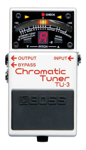 Pedal Boss Tu-3 Tuner Afinador Cromático Display Com Tu3