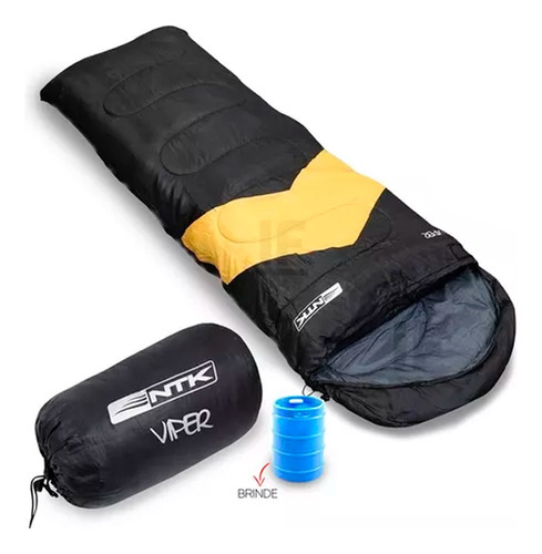 Saco Dormir Colchonete Camping Viper C/ Capuz Nautika