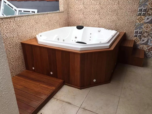 Spa 2.10 X 1.80 Leblon 4 Lugares! Super Completa 127v