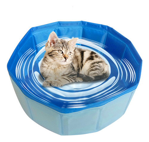 Piscina Plegable Para Mascotas, Hámster, Conejo, Bebé Gato