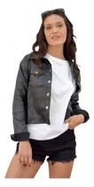 Comprar Campera Engomada  Mujer Media Estacion Chaqueta Liviana
