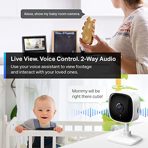 Cámara De Seguridad 2k P/ Monitor De Bebé Con Alexa & Google