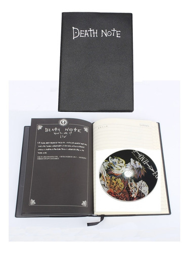 Libro Death Note + Cd Banda Sonora Soundtrack