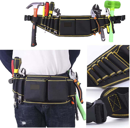 Riñonera Ajustable Con Cinturón For Herramientas Multiusos