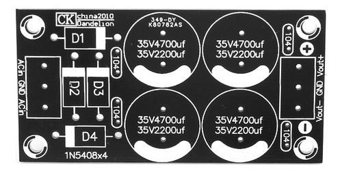 Filtro Rectificador Placa De Fuente De Alimentación Amplific