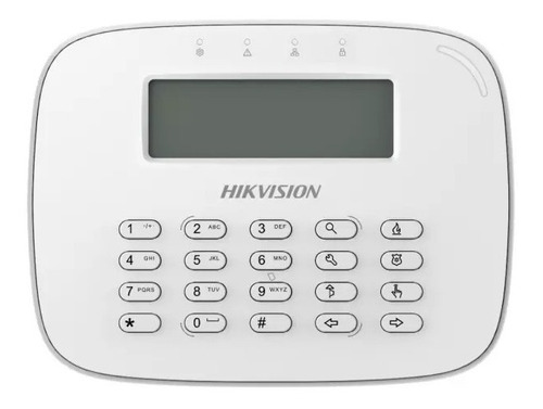 Teclado Lcd Cableado Hikvision Para Alarmas Ds-pk-lrt