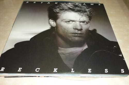 Bryan Adams Reckless Vinilo Japon Insert 10 Puntos Jcd055