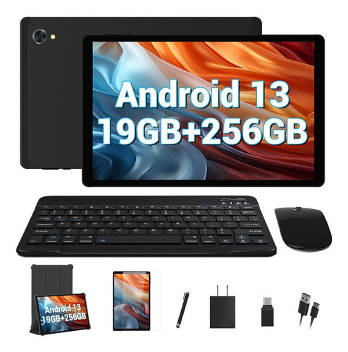 Tableta Android 13 Con Teclado Tabletas De 10,4 Pulgadas, 19