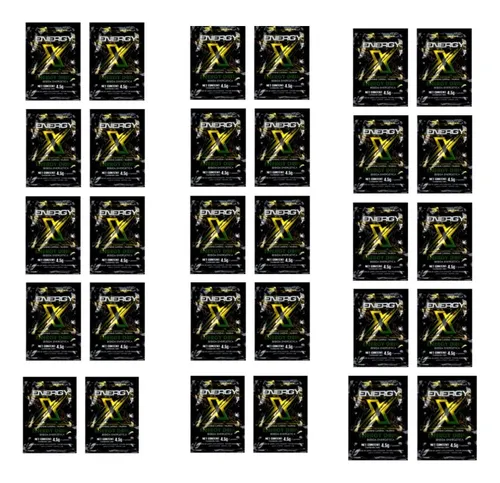 Energy X 60 Sobres Energeticos