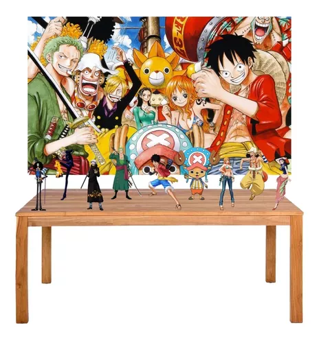 Painel de Festa One Piece Animes