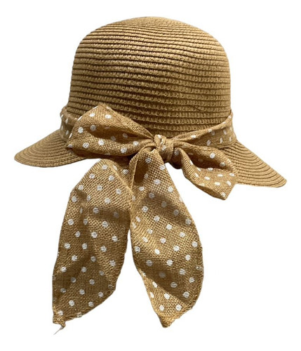 Sombrero Elegante De Paja Para Mujer Ideal Para Viaje Playa 