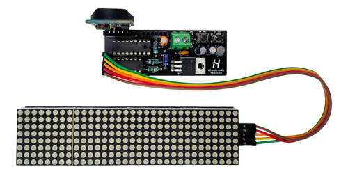 Módulo - Reloj De Matriz Led