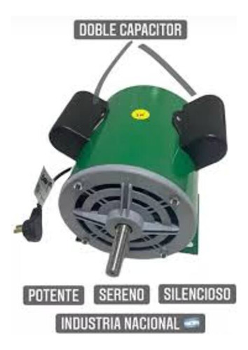 Motor Hormigonera Daf 1 Hp Monofasico. 180 Lts.