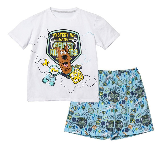 Scooby Doo Pijamas de Manga Corta para niños 