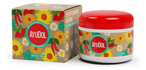 Ayudol, Crema Corporal Para Dolores Musculares Y Articulares Fragancia Mentol