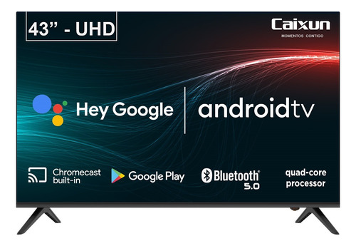 Smart Tv 43 Pulgadas Uhd Android Caixun