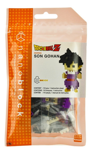 Dragon Ball Z Son Gohan 110 Piezas Hdr04 Nanoblock