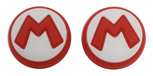 Gomas De Logo De Mario Para Joystick De Nintendo Switch 