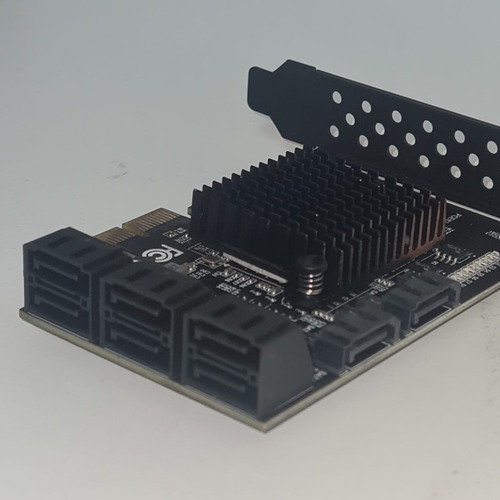 Placa Controladora Adaptador Expansor Sata Pcie X8 Puertos (Usado)