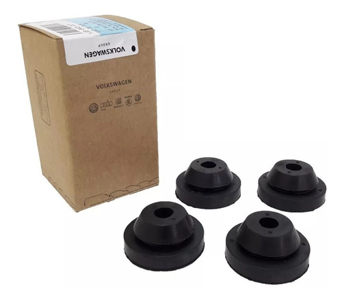 4 Borrachas Filtro De Ar Golf Polo Fox Jetta Passat Gol G5 6