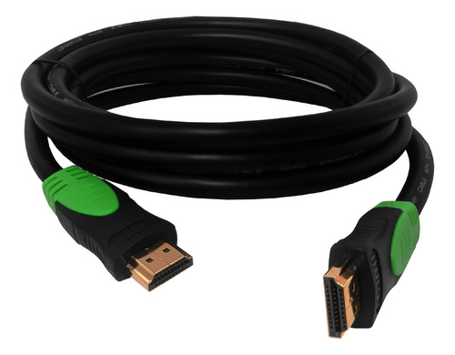 Cabo Hdmi 2.0 Conectores Ouro 4k 60hz De 2 Metros