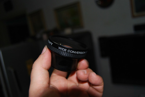 Imagen 5 de 8 de Lente Gran Angular Sony Para Camaras Nuevo Con Estuche