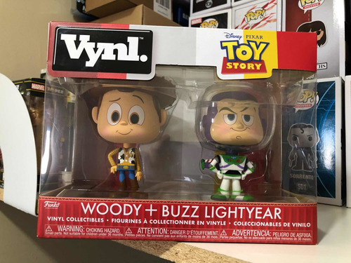 Funko Vynl Disney Pixar Toy Story Woody + Buzz Lightyear