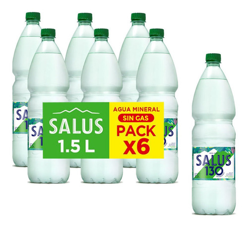 Agua Salus Sin Gas 1.5l X6