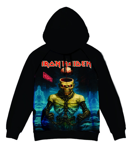 Moletom Personalizado Banda Rock Iron Maiden