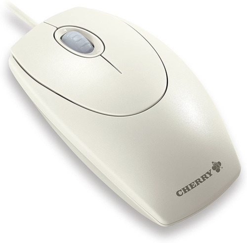 Mouse Cherry M-5400, Gris/optico/inalambrico/usb