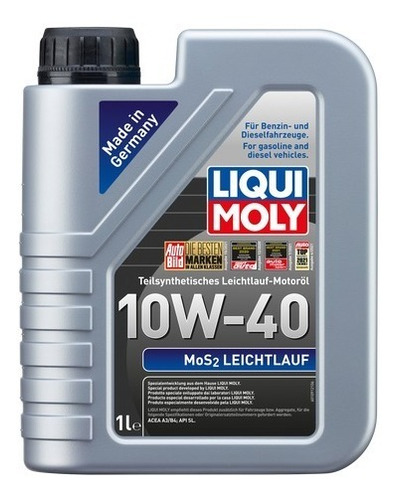 Aceite 1 Litro Liqui Moly Mos2 10w40 Semi Sintetico Repuestos Floresta