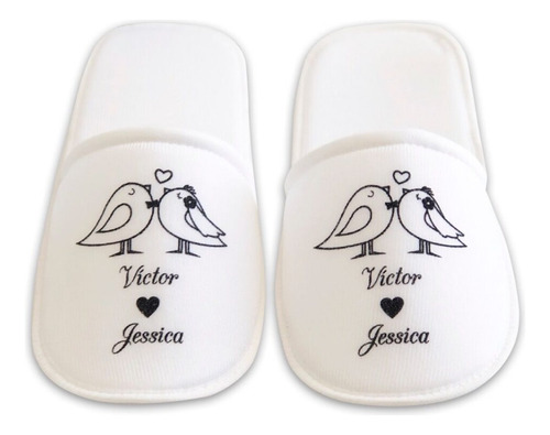 70 Pantuflas Personalizables Con Costalito Boda Xv Festiboda