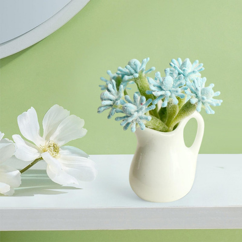 Accesorios De Flores Para Casa De Muñecas, Casa De Azul