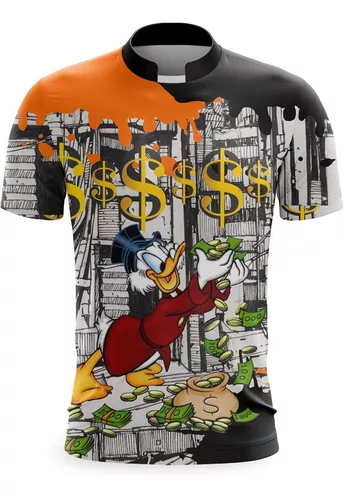 Camiseta Mandrake Pato Donald Tio Patinhas Favela Padre