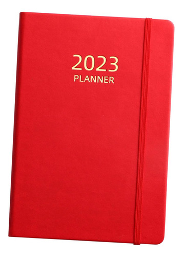 Planificador De Cuaderno A5 Portátil, Diario 2023 Agenda En