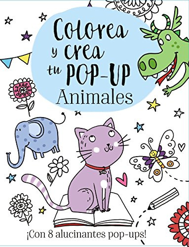 Colorea Y Crea Tu Pop-up. Animales