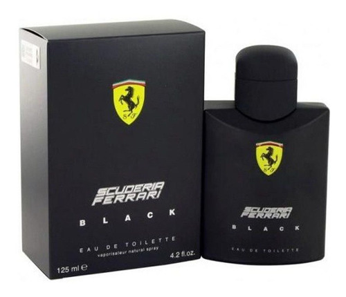 Perfume Ferrari Black 125ml Original Importado 