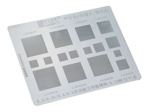 Stencil Reballing Celular Amaoe 16 Boards Original