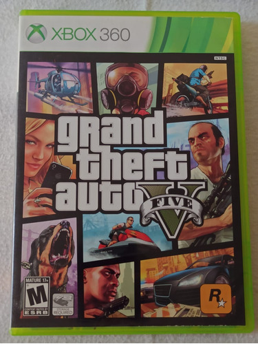 Grand Theft Auto V Gta Xbox 360 Original Usado